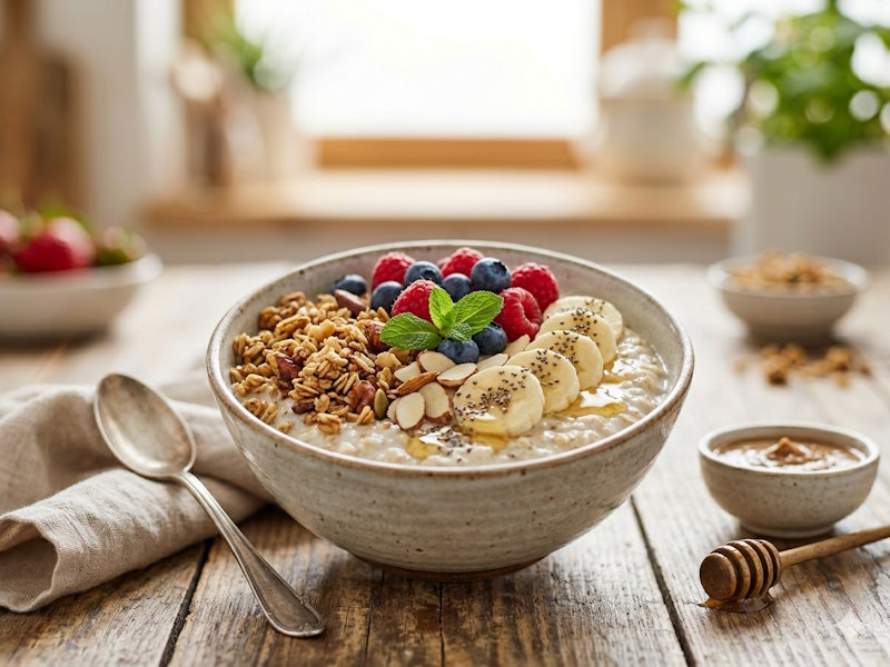 Bowl de Avena Energético